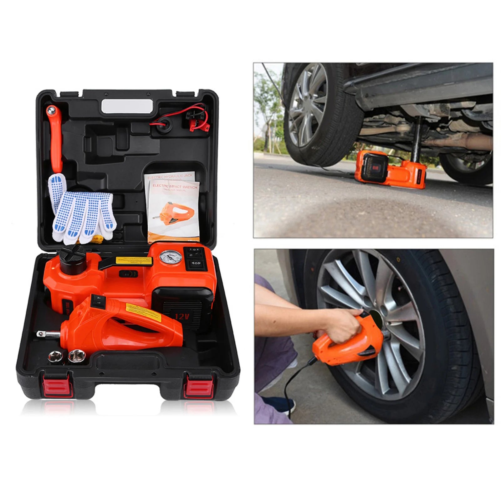 5Ton 12V  Automotive Car Electric Floor Jack  Garage and Emergency Equipment Auto Jack Electric Jack Auto Electric Jack