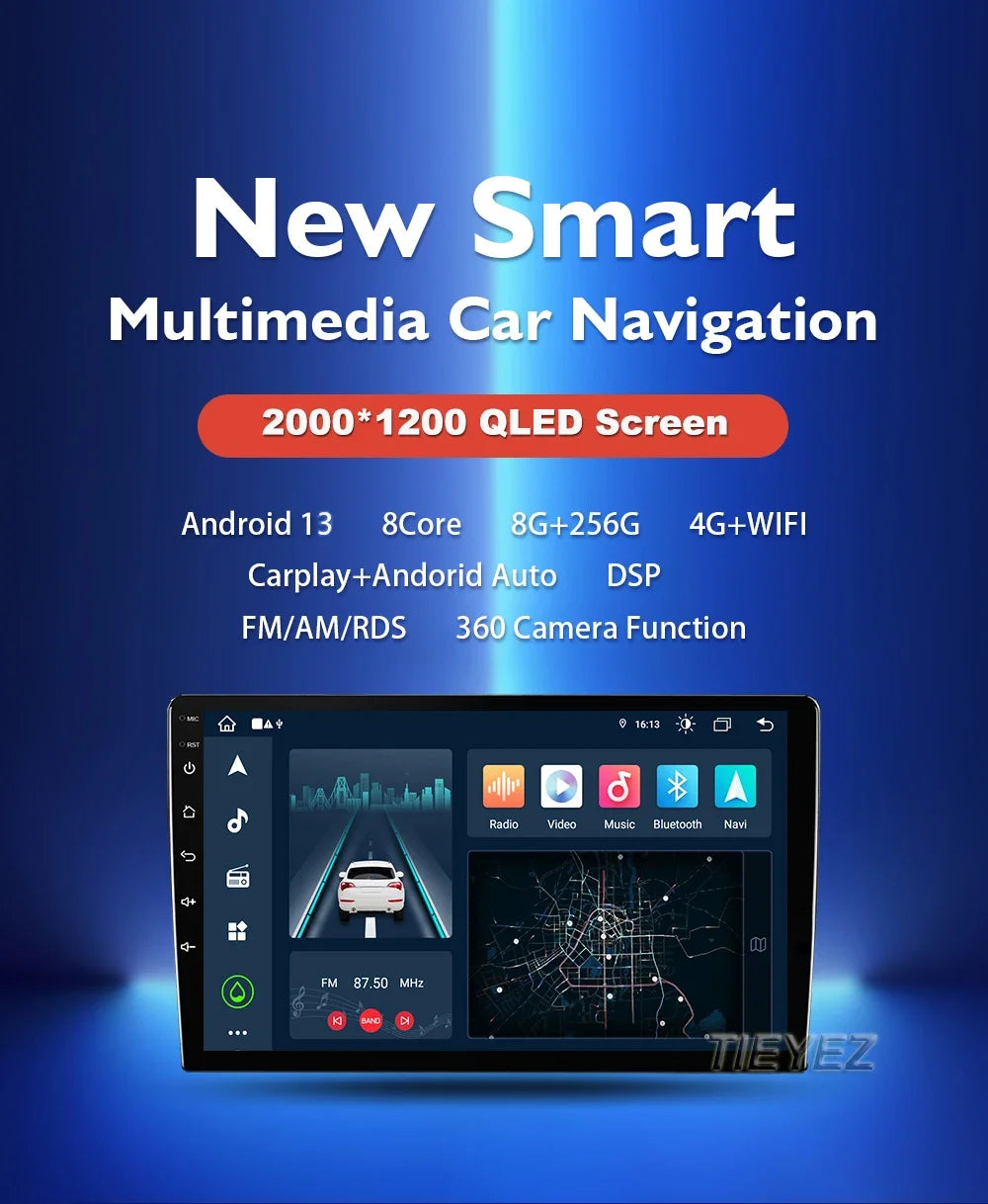 Android 15 Car Radio For Suzuki Swift 4 2011-2017 Wireless Carplay Auto Radio Multimedia Player 4G Wifi GPS DSP 48EQ 2din