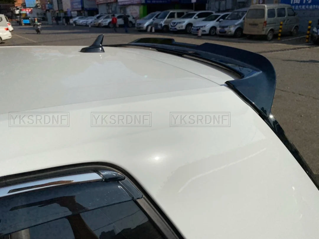 For Golf MK7 MK7.5 TDI TGI GTE GTD Golf 7 7.5 V Style Rear Spoiler Wing Gloss Black ABS Car-styling Lip Splitter Trim 2014-2019