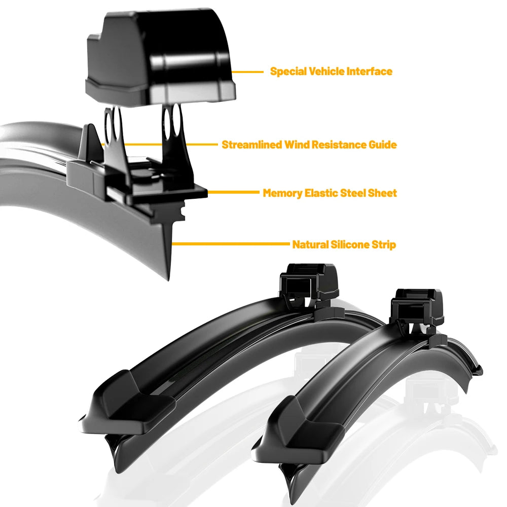 For Ford Explorer Front Wiper Blades 2011-2019 2013 2014 2015 2016 2017 2018 Windscreen Windshield Window Accessories 26"+22"