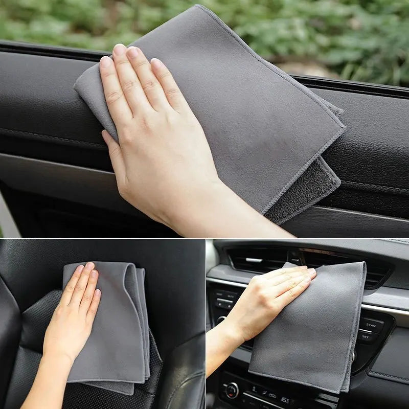 High-grade car cleaning towel without watermark For Toyota GR Sport Gazoo Racing Yaris 86 Corolla Hilux Supra C-HR Accessories