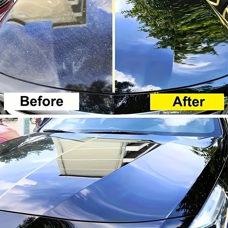 Premium Black Car Wax - Ultimate Shine & Protection, Fit for All Vehicles, Enhances Paint Gloss & Durability