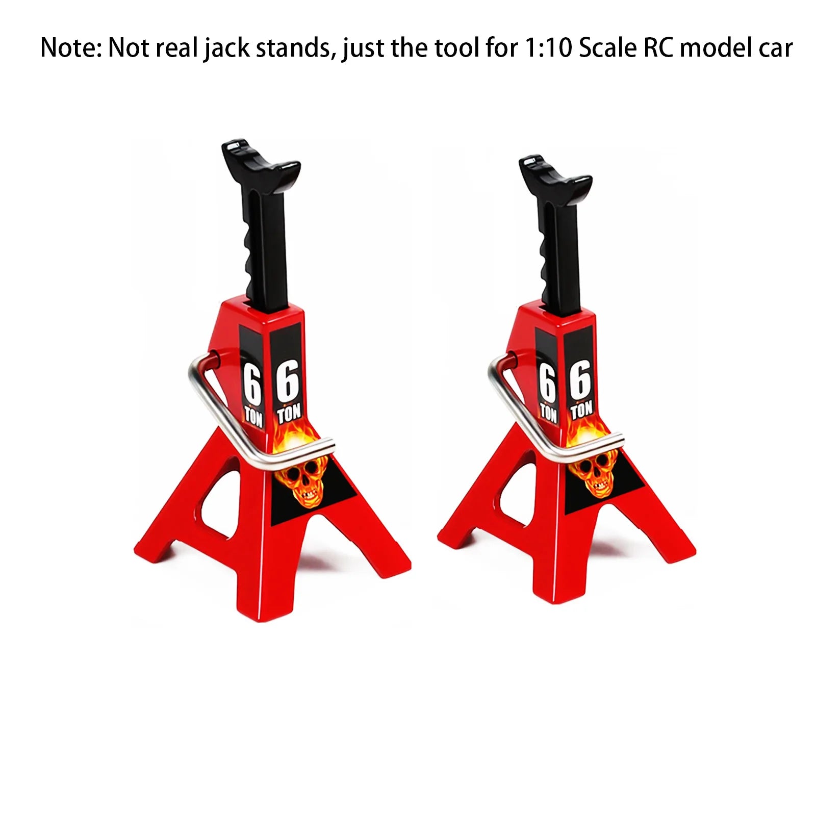 RCZIPROY 2PCS RC Jack Bracket 3T 6T Metal Height Adjustable Analog Part for 1/10 RC Creeper Axial Traxxas TRX4 Upgrade Parts