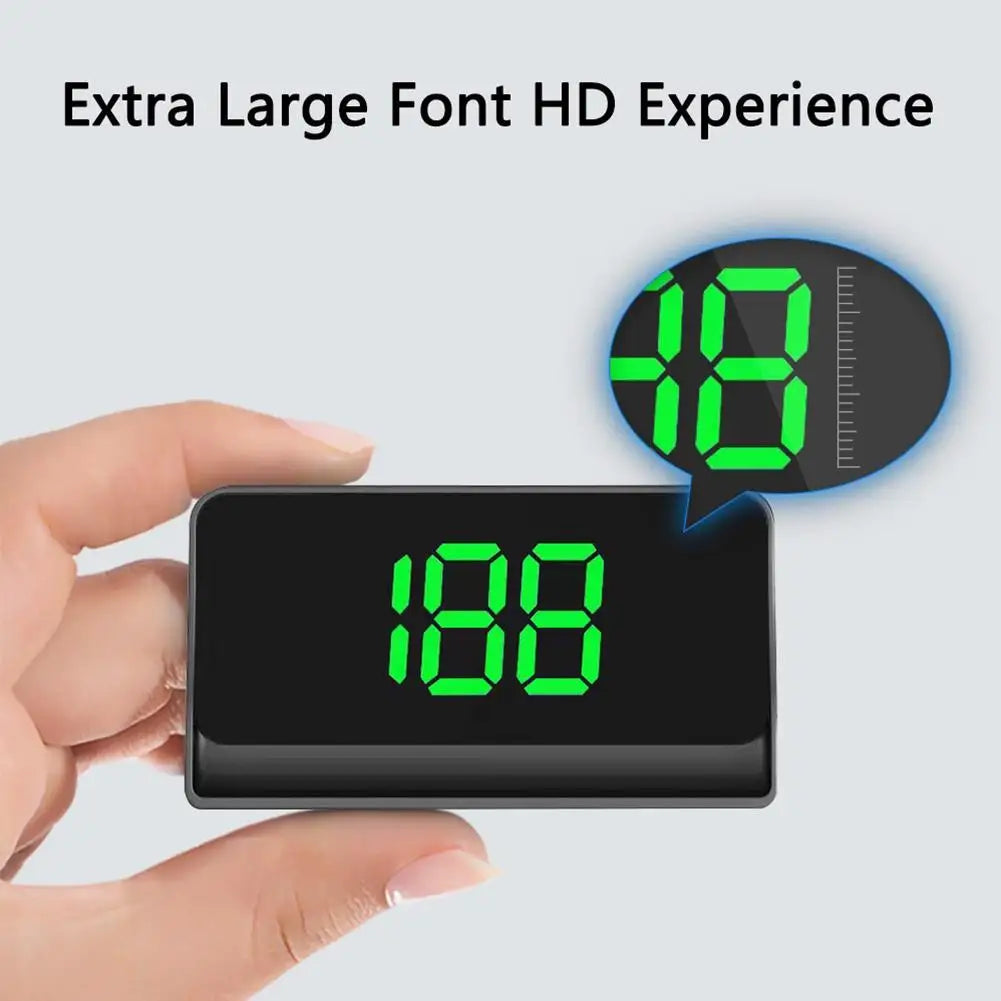 M2 Head Up Display Car Universal Speedometer KMH/MPH HUD USB Cable Plug & Play GPS & Beidou Dual Satellite System