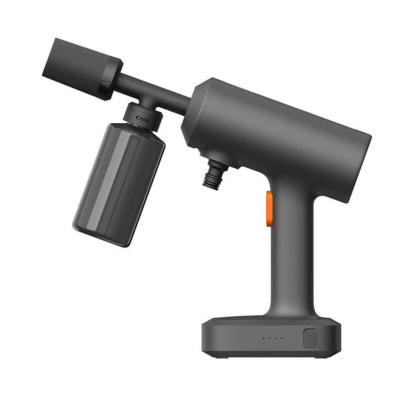 XIAOMI MIJIA Wireless Car Washer 2: Cordless Design, 1.5MPa Pressure, 160L/h Flow Water, 3 Spray Modes, 2000mAh Battery, 6m Hose