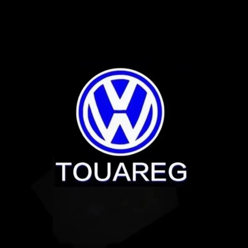 LED Car Door Light Projector Lamp For Volkswagen VW R Line GTI Touareg 7P Golf 5 6 7 Jetta MK5 MK7 Passat B6 B7 B8 B9 CC Tiguan
