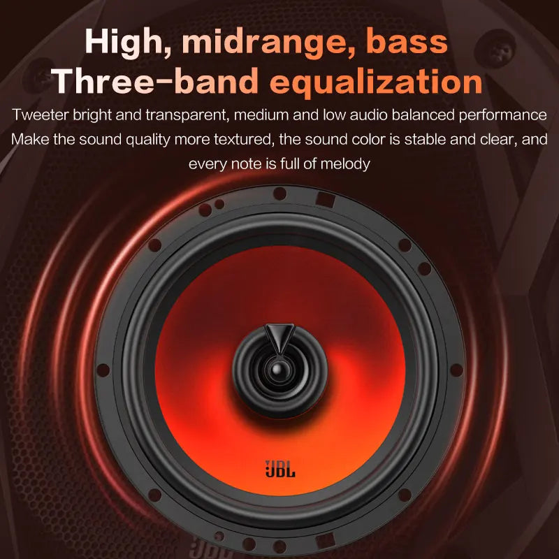JBL car audio speaker 6.5-inch coaxial speaker 400W power car treble midrange subwoofer stereo speaker genuine JBL car speaker