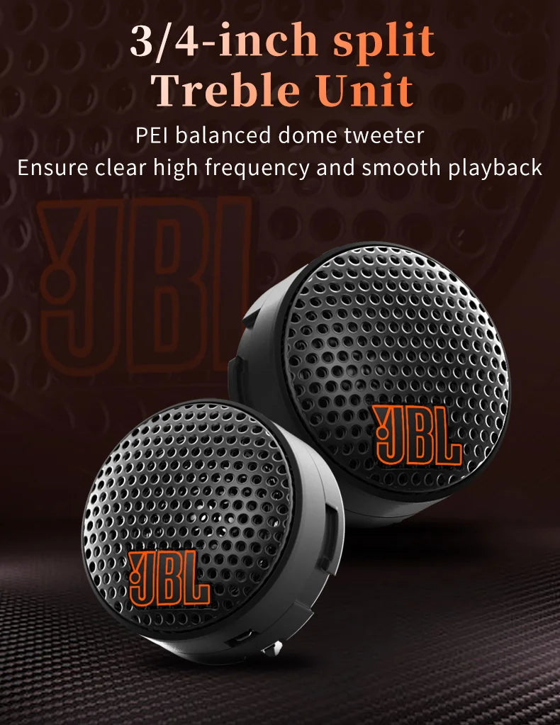JBL car audio speaker 6.5-inch two-way speaker 640W power output car subwoofer treble midrange stereo speaker car speaker