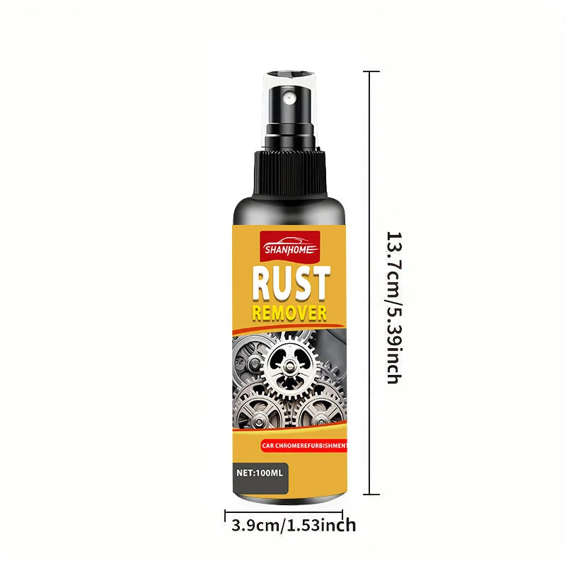 Rust remover cleans metal powerfully removes rust provides rust protection maintenance eliminates brake noise lubricating oil