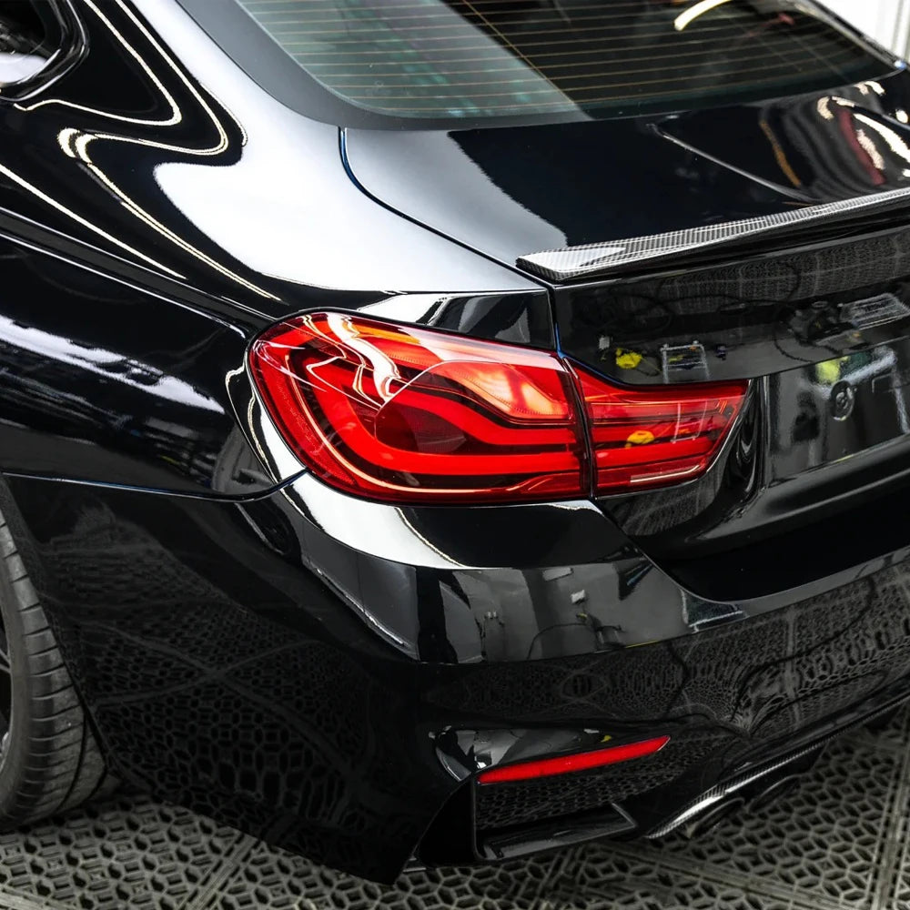 9D Carbon Fiber Car Sticker Self Adhesive Glossy Black Vinyl Wrap Film Anti-Scratch Auto Decoration Sticker for Cars Accessories