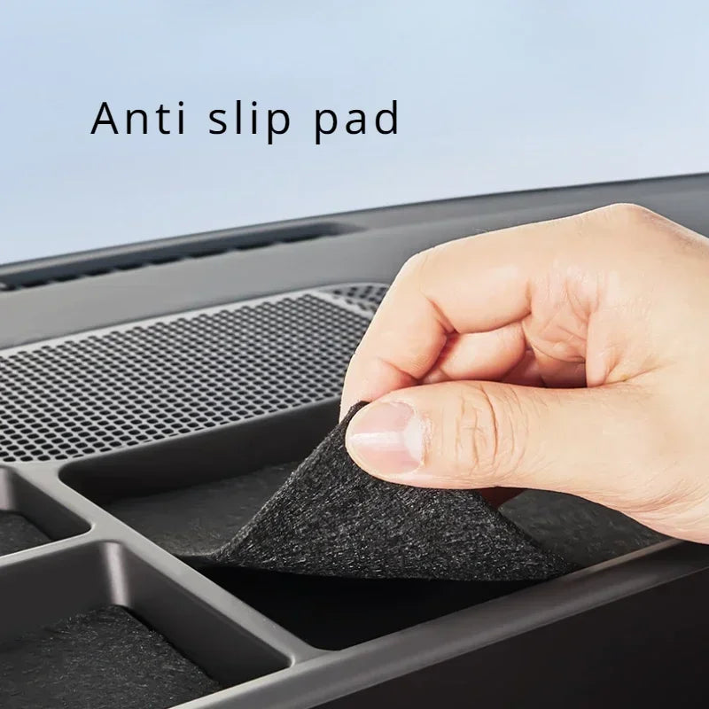 Car Navigation Cell Phone Holder Holder Center Screen Rear Storage Box  For BYD Leopard 5 Interior Refit Accessories