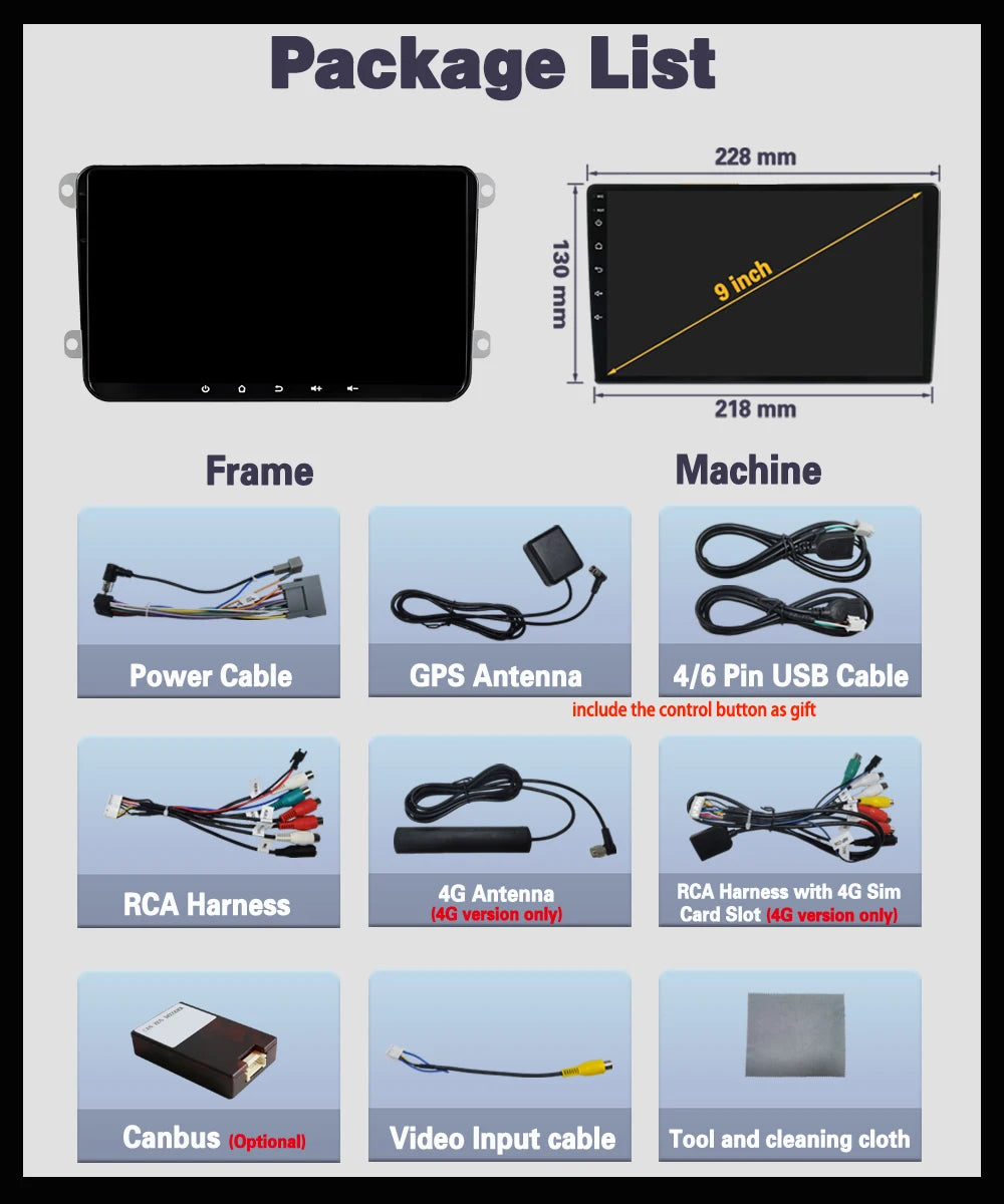Android 15 car radio For Volkswagen VW CC Passat B7 Polo Golf 5 6 Jetta mk5 mk6 Video Player GPS wireless carplay Head Unit WIFI